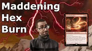 GONE MAD WITH POWER!  Maddening Hex Burn (Legacy Mono Red Burn MTG)
