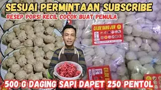 IDE USAHA‼️ 500.G.DAGING SAPI DAPET 250 PENTOL SAPI UNTUNG BESAR‼️@Cilokbangjun_official