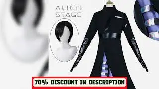 A must-have product!&nbsp;Alien Stage Ivan Till Cosplay Costume  Jacquard Fabric Anime Chinese Style Un