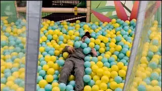 ANHAD SPENT A DAY WITH HARRY | INDOOR ACTIVITIES | ANHAD FULL ON HAPPY | @arrifamily