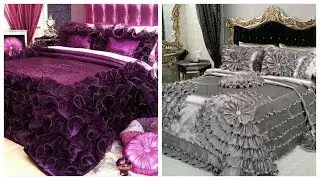 Top class designers bed sheet designs, Royal Bedsheet cover Bridal bedsets designs