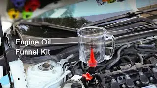 Engine Oil Funnel Kit - How to Use