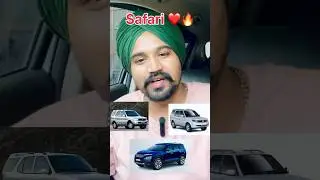 Tata safari🔥❤️ base model #car #punjab #punjabi #youtubeshorts #viral #tata #safari