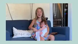 Baby Annabelle & Big Sister JoJo are BFF's