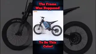 Keyu Stealth Bomber Frame/from Amazon with/Eahora Luna 2 Parts #Eahora #ebike #automobile