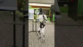 Tesla Robot Breaks a TV