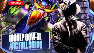 He climbed to Challenger with a 96% win rate in full solo queue? - Corki SoloQ Review