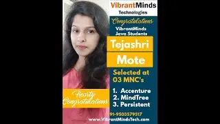 VibrantMinds Technologies Placed Candidates- VibrantMinds Best Placement Provider in Pune