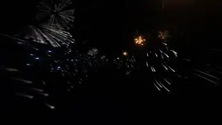 4K Fireworks Dizzy Space Tunnel No Copyright Free Stock Footage Screensaver Background Video