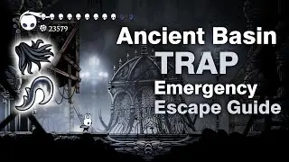 How to get out of Ancient Basin in Hollow Knight [using Dash and Wall Jump only]