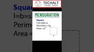 Mensuration Rectangle Square #shorts