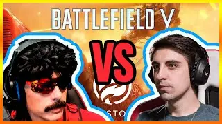 Battlefield V Firestorm Battle Royale Highlights, funny moments, top plays, Shroud and Dr Disrespect