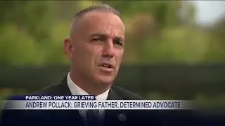 Andrew Pollack looks back one year after Parkland shooting, remembers daughter Meadow as a fighter