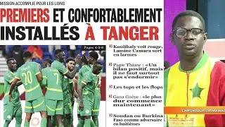 Match Sénégal-Bénin (3-0) : Le jeu, la sélection de Pape Thiaw, Sadio Mané… Débrief de Mamadou Dieye