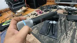 Micro Shure QLXD24/beta87A và Shure SLX24/AM58 call 09.46.73.46.46
