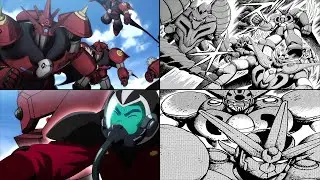 IMPOSTER GETTER ROBO D2 (ARC MANGA ANIME COMPARISON) l 偽者ゲッターロボ D2 (兎猿猴) [ゲッターロボアーク 漫画アニメ比較]