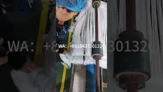 Loop-End String Wet Mop Refill Making Machine #machine
