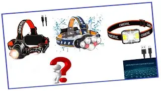 🔦 Descubre 9 LINTERNAS FRONTALES de cabeza | AMAZON 💡👍