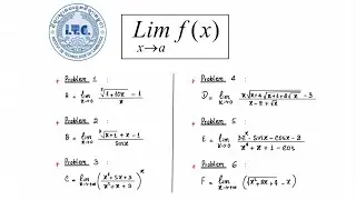 EP2: 6 Mathematic Engineering Problems/ Limit Preparing for ITC(Instiute of Teachnlogy of Cambodia)