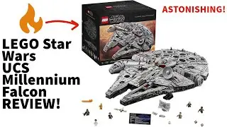 LEGO Star Wars UCS Millennium Falcon REVIEW! Set 75192