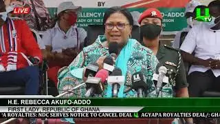 Ga South: First Lady Commissions Kwame Anum Health Center
