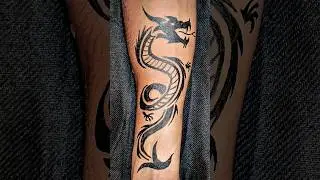 Dragon Tattoo Design By Pen | #dragon #dragonball #viral #subscribemychannel #youtube #youtubeshorts