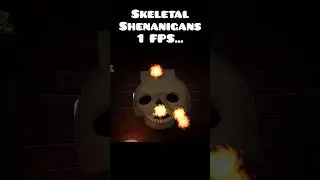 Skeletal Shenanigans at 1 FPS...