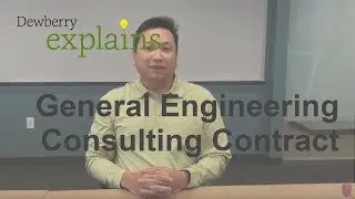 What is a General Engineering Consulting Contract?