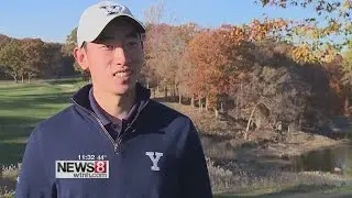 Yale's Li Wang ties collegiate golf record with incredible round