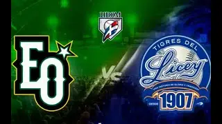 Transmisi&oacute;n en vivo de Luis Olivero   tigres de licey vs estrellas orientales