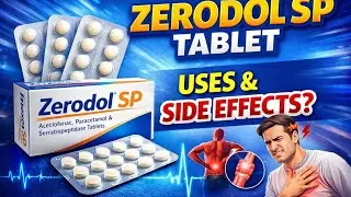 Zerodol SP Tablet Uses |Benefits, Dose, Side Effects & Precautions | Complete Medicine Guide #video 