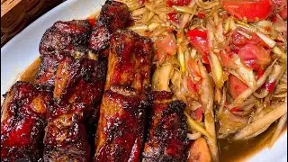 Marinade Recipe Lao BBQ Food Vietnamese Food Cambodian  Hmong Mein Air Fryer How to make Asian Food