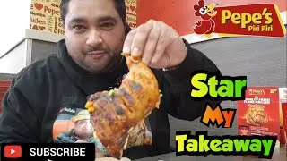 Trying PEPE'S Popular Flame Grilled Piri Piri Chicken Takeaway for First time in Sheffield