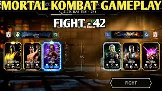 Mortal Kombat Mobile Gameplay || MK Mobile || Faction War || Fight - 42