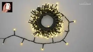 Guirnalda Led 10 metros Luminal Park luces c&aacute;lidas (cod. 58309)