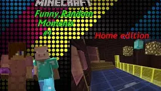 Minecraft 1.8 Funny moments - Random,funny,Home tour,Exploration & More! #1