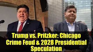 Trump vs. Pritzker: Chicago Crime Feud & 2028 Presidential Speculation
