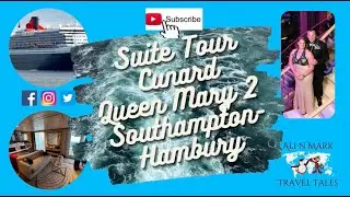 Cunard QM2 Suite tour