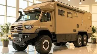 6 важнейших особенностей кемпера Toyota Sprinter 6&times;6 2026 года, необходимых каждому автолюбителю.