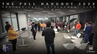 Montage -The Fall Hangout 2022 | Professional Development Club | University of Ottawa