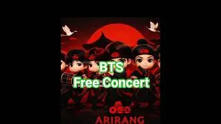 BTS free concert at Gwanghwamun on 20th March 2026 #bts #btsarmy #arirang #btsconcert #btscomeback
