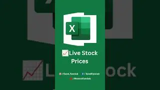 Live Stock Prices in Google Sheets &ndash; Try This Trick! #msexcelfunclub #googlesheets #googlefinance