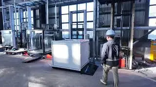 CATHAYLIFT 1~12m customized 250kg load hydraulic indoor outdoor aluminum wheelchair home lift