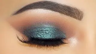 Metallic Blue Look Using Makeup Geek Eyeshadows - Sofie Bella
