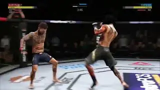 #eaufc3 set up the head kick led to rage quit