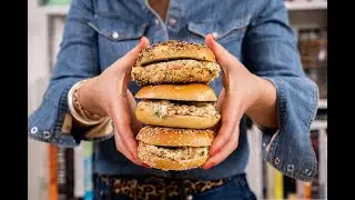 Classic Deli Style White Fish Salad (on a Bagel) | Building Feasts