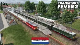 Enschede–Essen Railway | Cab View Ride & the Multi-Level Station at Coesfeld | Transport Fever 2 #86
