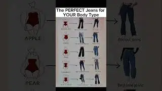 Find the PERFECT Jeans for YOUR Body Type 👖✨ (Look Instantly Stylish!) #BodyTypeStyle  #DenimGuide