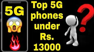 Top 5G phones under Rs.13000 | #technicalhub #top5gphones #13000 #20215Gphones #5G #realme8 #pocom3