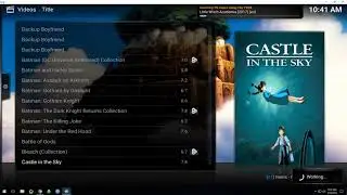 Set up for trailers in kodi